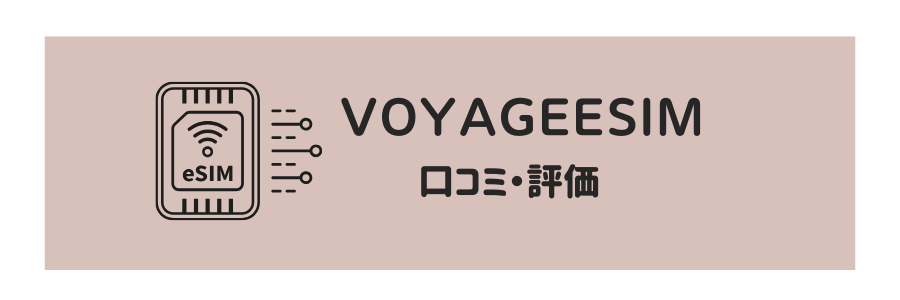 VOYAGEESIM口コミ評判